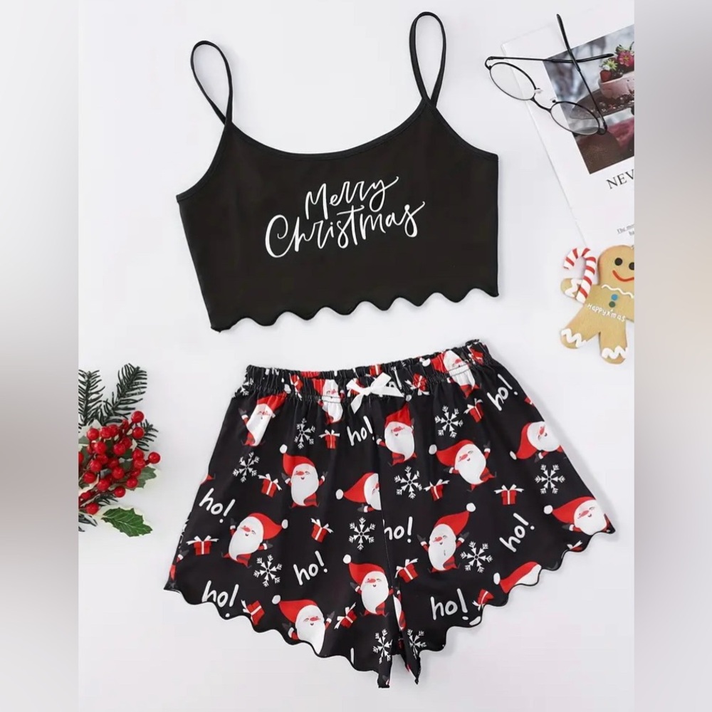 NWOT Women 2 piece pajamas set 🎄♥️
